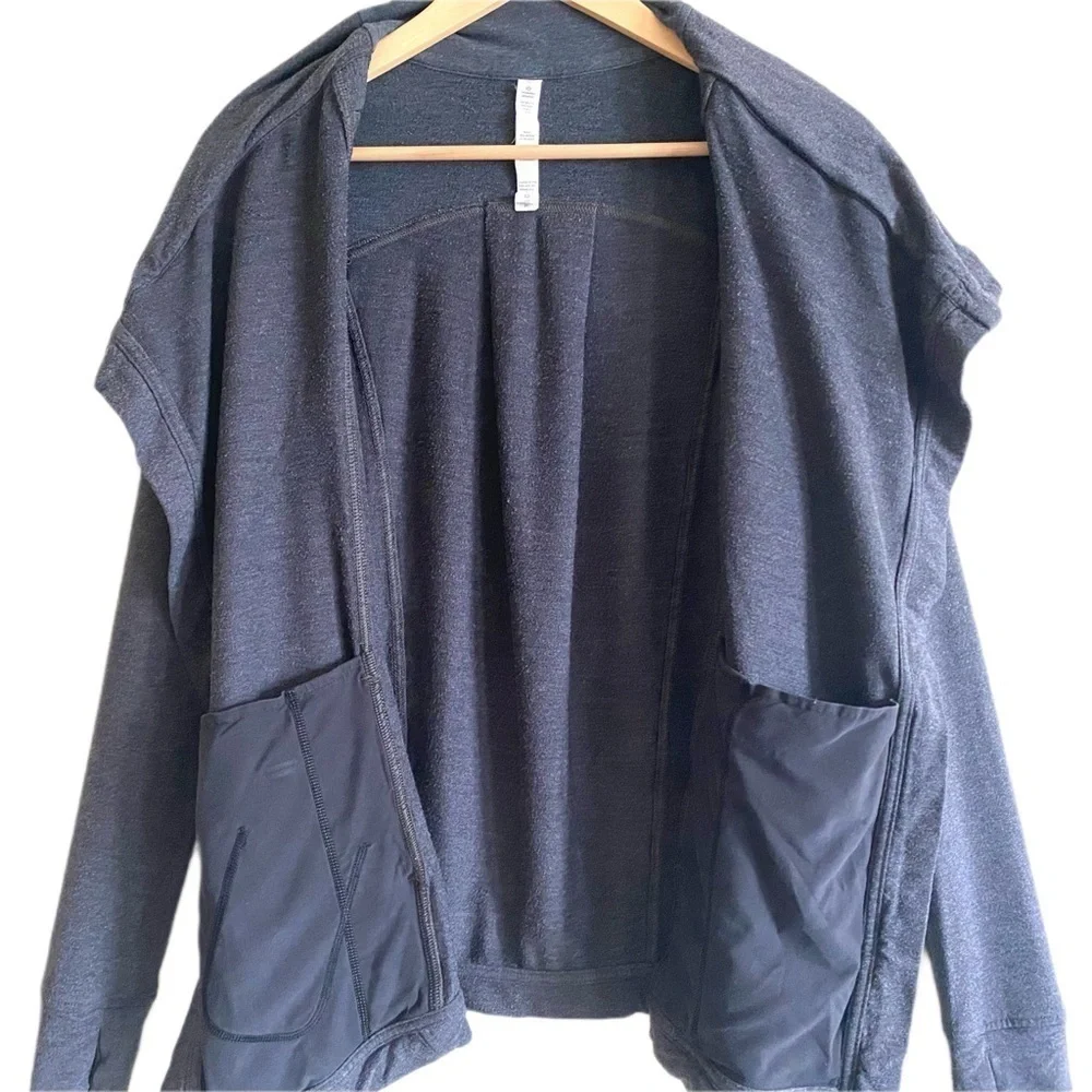 LULULEMON ATHLETICA Women’s Modal Blend Wrap Jacket Size 6